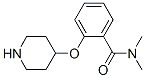 N,n-dimethyl-2-(4-piperidinyloxy)benzamide Structure,902837-08-5Structure