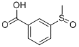 3-(Methylsulfinyl)benzoic acid Structure,90345-62-3Structure