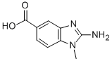 2-Amino-1-methyl-1h-benzo[d]imidazole-5-carboxylic acid Structure,90349-17-0Structure