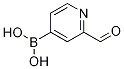 2-Formylpyridine-4-boronic acid Structure,903513-63-3Structure