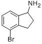 4-Bromo-2,3-dihydro-1h-inden-1-amine Structure,903557-28-8Structure