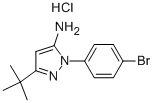 2-(4-Bromo-phenyl)-5-tert-butyl-2h-pyrazol-3-ylamine hydrochloride Structure,903566-95-0Structure