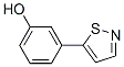 3-異噻唑-5-苯酚結(jié)構(gòu)式_904085-96-7結(jié)構(gòu)式