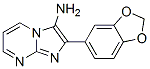 2-Benzo[1,3]dioxol-5-yl-imidazo[1,2-a]pyrimidin-3-ylamine Structure,904816-36-0Structure