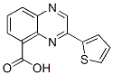 3-Thiophen-2-yl-quinoxaline-5-carboxylic acid Structure,904818-54-8Structure