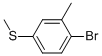 4-Bromo-3-methylthioanisole Structure,90532-02-8Structure