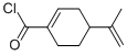 1-Cyclohexene-1-carbonyl chloride, 4-(1-methylethenyl)- (9ci) Structure,90554-83-9Structure