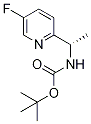 (S)-1-(5-氟吡啶-2-基)乙基氨基甲酸叔丁酯結(jié)構(gòu)式_905587-16-8結(jié)構(gòu)式