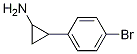 2-(4-Bromophenyl)cyclopropanamine Structure,90561-75-4Structure