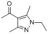 1-(1-Ethyl-3,5-dimethyl-1H-pyrazol-4-yl)ethanone Structure,90565-37-0Structure