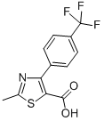 2-Methyl-4-(4-trifluoromethyl-phenyl)-thiazole-5-carboxylic acid Structure,905807-83-2Structure