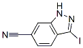 1H-Indazole-6-carbonitrile, 3-iodo- Structure,906000-39-3Structure