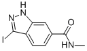 3-Iodo-n-methyl-1h-indazole-6-carboxamide Structure,906000-50-8Structure