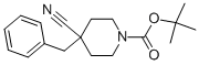 Tert-butyl 4-benzyl-4-cyanopiperidine-1-carboxylate Structure,906329-30-4Structure