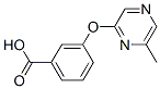 3-[(6-Methylpyrazin-2-yl)oxy]benzoic acid Structure,906352-96-3Structure