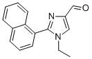 1-Ethyl-2-naphthalen-1-yl-1h-imidazole-4-carbaldehyde Structure,906477-09-6Structure