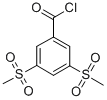 3,5-Bis(methylsulfonyl)benzoyl chloride Structure,90649-99-3Structure