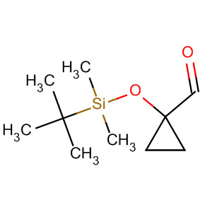 1-[[(1,1-Dimethylethyl)dimethylsilyl]oxy]-cyclopropanecarboxaldehyde Structure,90660-09-6Structure