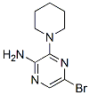 2-Amino-5-bromo-3-piperidin-1-ylpyrazine Structure,90674-84-3Structure