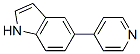 5-Pyridin-4-yl-1H-indole Structure,90679-35-9Structure