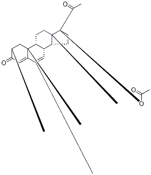 (2Alpha)-methyl megestrol acetate Structure,907193-65-1Structure