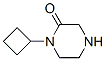 1-Cyclobutyl-2-piperazinone Structure,907972-26-3Structure