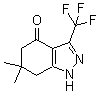 6,6-Dimethyl-3-(trifluoromethyl)-1,5,6,7-tetrahydro-4h-indazol-4-one Structure,908111-34-2Structure