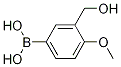 (3-(Hydroxymethyl)-4-methoxyphenyl)boronic acid Structure,908142-03-0Structure