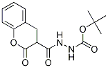 N1-boc 2-(2-oxochroman)-3-carbohydrazide Structure,908230-99-9Structure