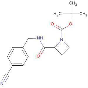 N-boc-n’-(4-cyanobenzyl)-2-l-azetidinecarboxamide Structure,908259-42-7Structure