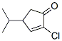 2-Cyclopenten-1-one, 2-chloro-4-(1-methylethyl)- Structure,908302-42-1Structure