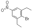 Benzene, 2-bromo-1,3-diethyl-5-nitro- Structure,90869-06-0Structure