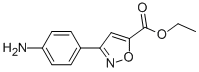 3-(4-Amino-phenyl)-isoxazole-5-carboxylic acid ethyl ester Structure,908802-68-6Structure