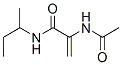 2-Propenamide, 2-(acetylamino)-n-(1-methylpropyl)- Structure,909117-05-1Structure