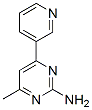 4-Methyl-6-pyridin-3-ylpyrimidin-2-amine Structure,90916-52-2Structure