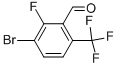 3-Bromo-2-fluoro-6-(trifluormethyl)benzaldehyde Structure,909186-28-3Structure