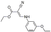 Ethyl 2-cyano-3-((3-ethoxyphenyl)amino)acrylate Structure,909513-02-6Structure