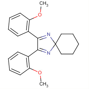 2,3-Bis(2-methoxyphenyl)-1,4-diazaspiro[4.5]deca-1,3-diene Structure,909534-11-8Structure