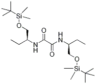 N,n’-bis[(s)-1-(tert-butyldimethylsilyloxymethyl)propyl]ethanediamide Structure,909567-52-8Structure