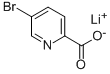 Lithium 5-bromo-pyridine-2-carboxylate Structure,909711-99-5Structure