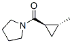 Pyrrolidine, 1-[(2-methylcyclopropyl)carbonyl]-, trans- (9ci) Structure,90985-55-0Structure