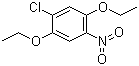 1-Chloro-2,5-diethoxy-4-nitrobenzene Structure,91-43-0Structure