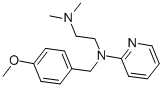 Pyrilamine Structure,91-84-9Structure