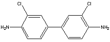 3,3-二氯聯(lián)苯胺結(jié)構(gòu)式_91-94-1結(jié)構(gòu)式