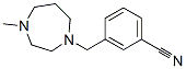 3-[(4-Methylhomopiperazin-1-yl)methyl]benzonitrile Structure,910036-91-8Structure