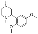 2-(2,5-Dimethoxyphenyl)piperazine Structure,910444-68-7Structure