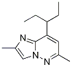 2,6-Dimethyl-8-(pentan-3-yl)imidazo[1,2-b]pyridazine Structure,910552-63-5Structure