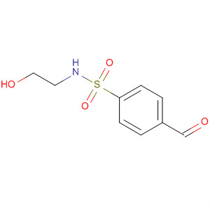 4-Formyl-n-(2-hydroxy-ethyl)-benzenesulfonamide Structure,910635-32-4Structure