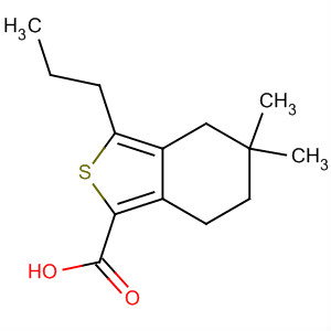 5,5-Dimethyl-3-propyl-4,5,6,7-tetrahydro-benzo[c]thiophene-1-carboxylic acid Structure,910635-46-0Structure