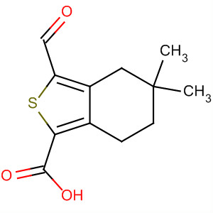 3-甲?；?5,5-二甲基-4,5,6,7-四氫-苯并[c]噻吩-1-羧酸結(jié)構(gòu)式_910635-48-2結(jié)構(gòu)式